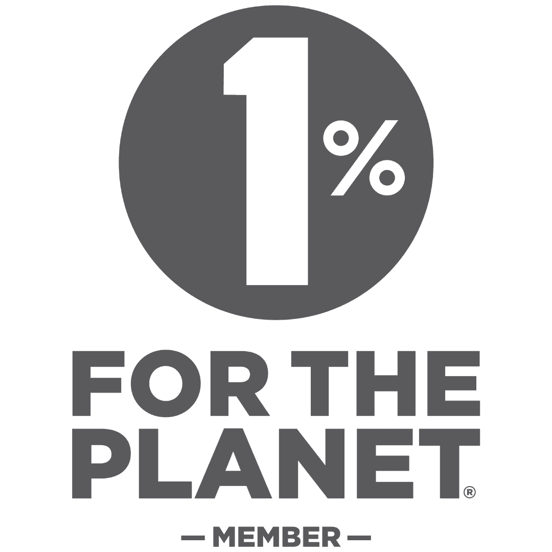 Logo van one percent for the planet